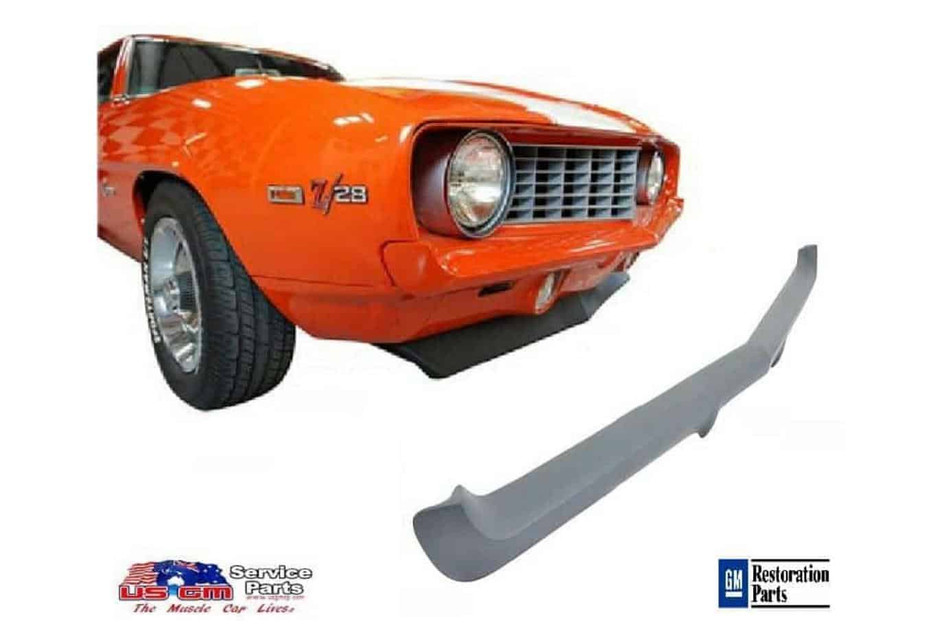 Bumper: Camaro 69 Front ENDURA KIT